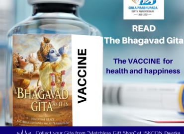 Vaccinate your life with the Bhagavad Gita